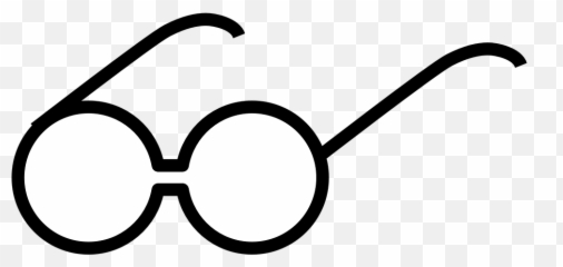 Download Nerd Glasses Eyeglasses Spectacles Sight - Chasma Clipart Black And White Emoji