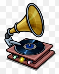 Gramophone Club Penguin Wiki Fandom - Gramophone Animated Emoji,Trombone Emoji