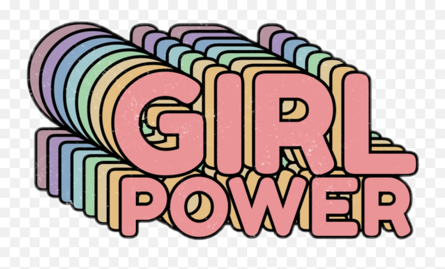 Girl Power Girlpower Woman Grlpwr - Transparent Girl Power Clipart Emoji,Girl Power Emoji