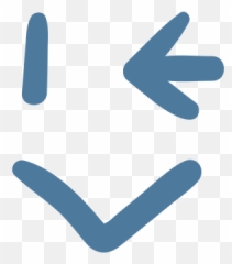 Blink Emoji Emoticon Happy Smile Free Icon Of Line - Clip Art