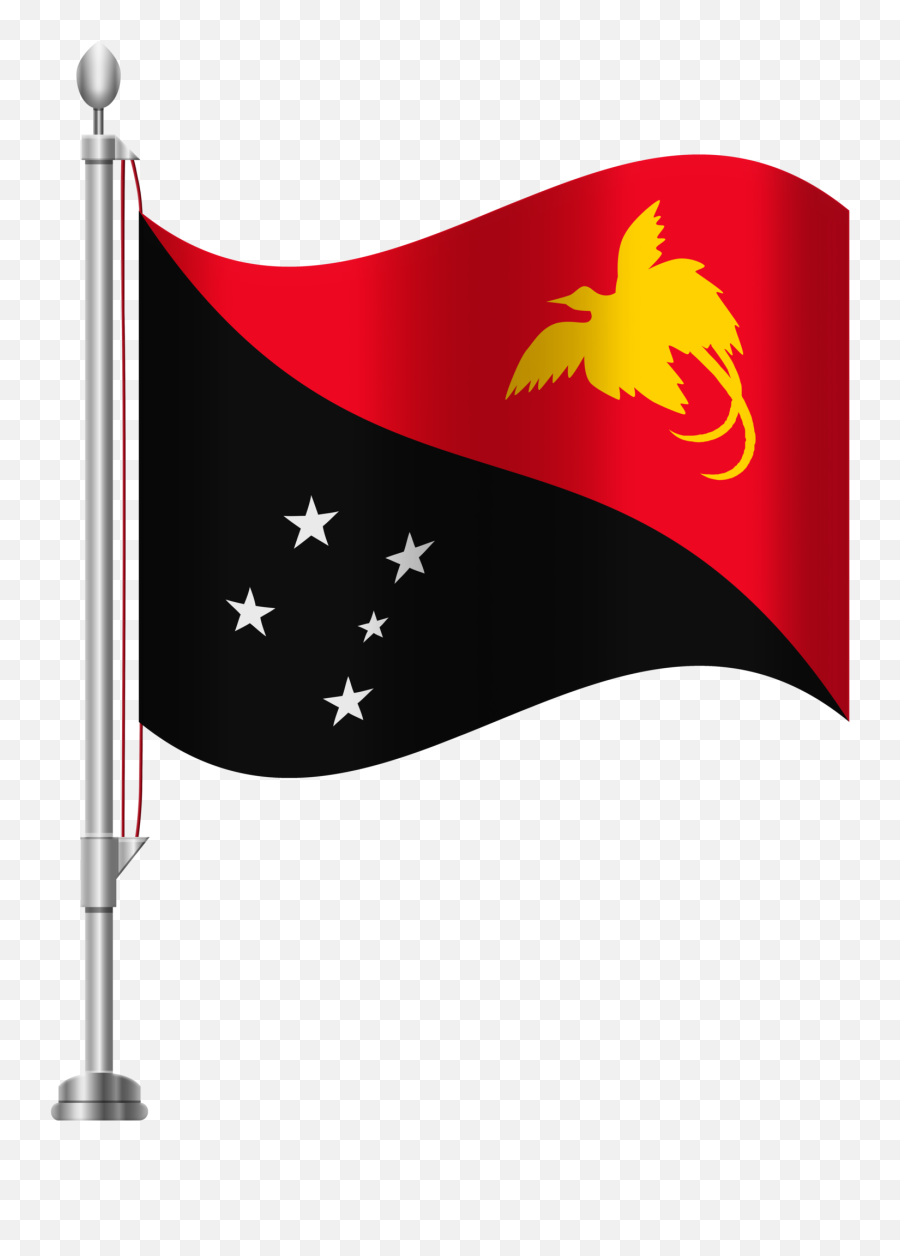 Papua New Guinea Flag Png Clip Art - Transparent Taiwan Flag Png Emoji,St Lucia Flag Emoji