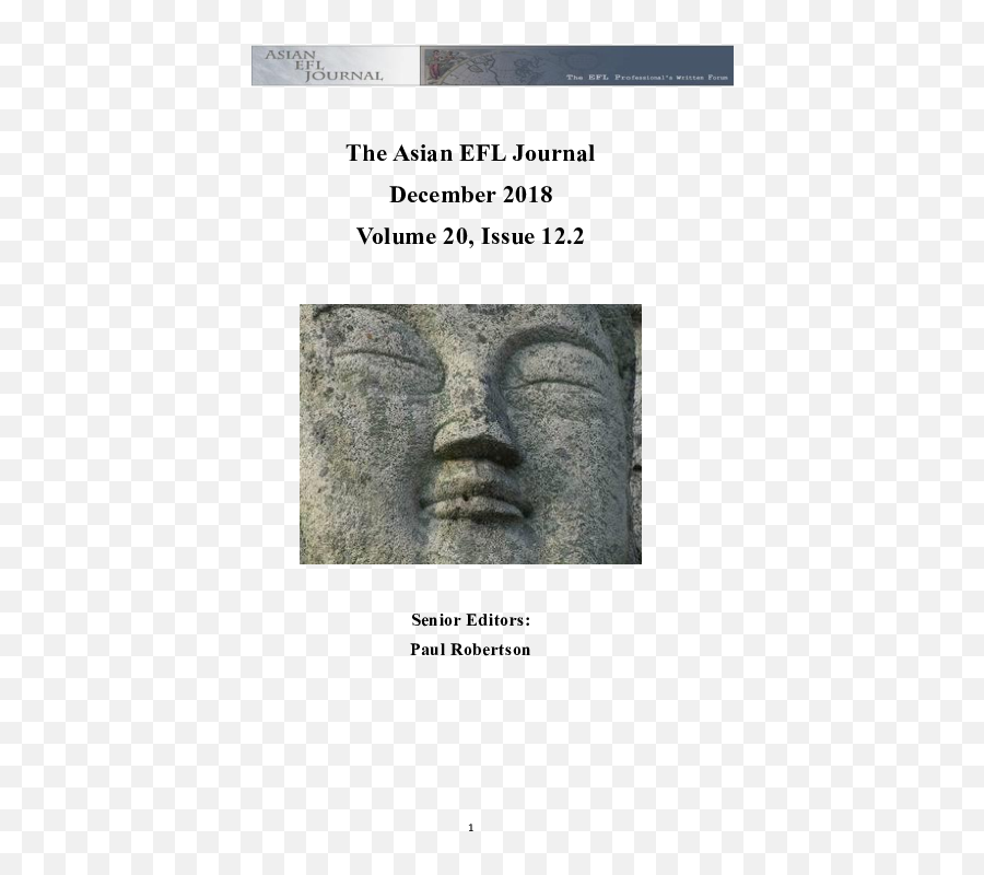 Pdf The Asian Efl Journal Volume 20 Issue 122 Senior - Poster Emoji,Sweating Blob Emoji