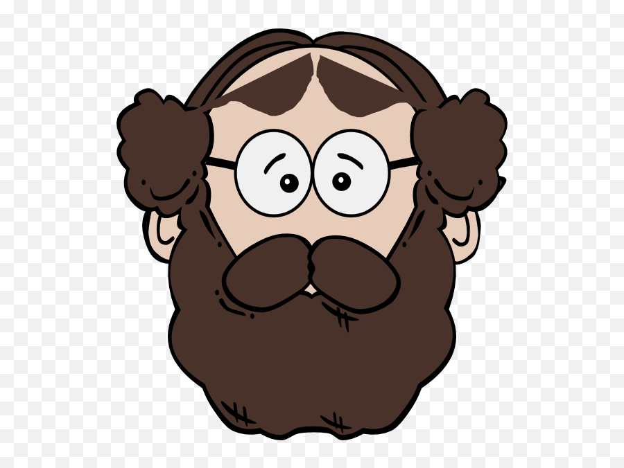 Person With Beard Clipart - Man With A Beard Clipart Emoji,Bald Man Emoji
