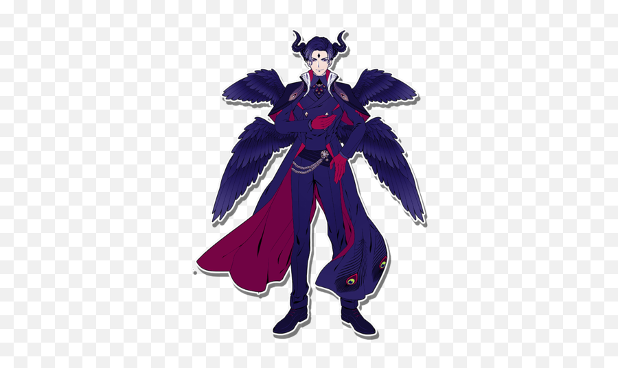 Obey Characters - Obey Me Shall We Date Lucifer Emoji,Purple Demon Emoji Meaning