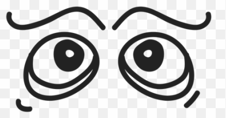 Comic emoticon eyes - Transparent PNG u0026 SVG vector file Eyes Png Emoji