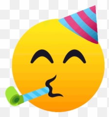 Partying Face Joypixels Gif - Party Face Emoji Animated,Thirsty Emoji