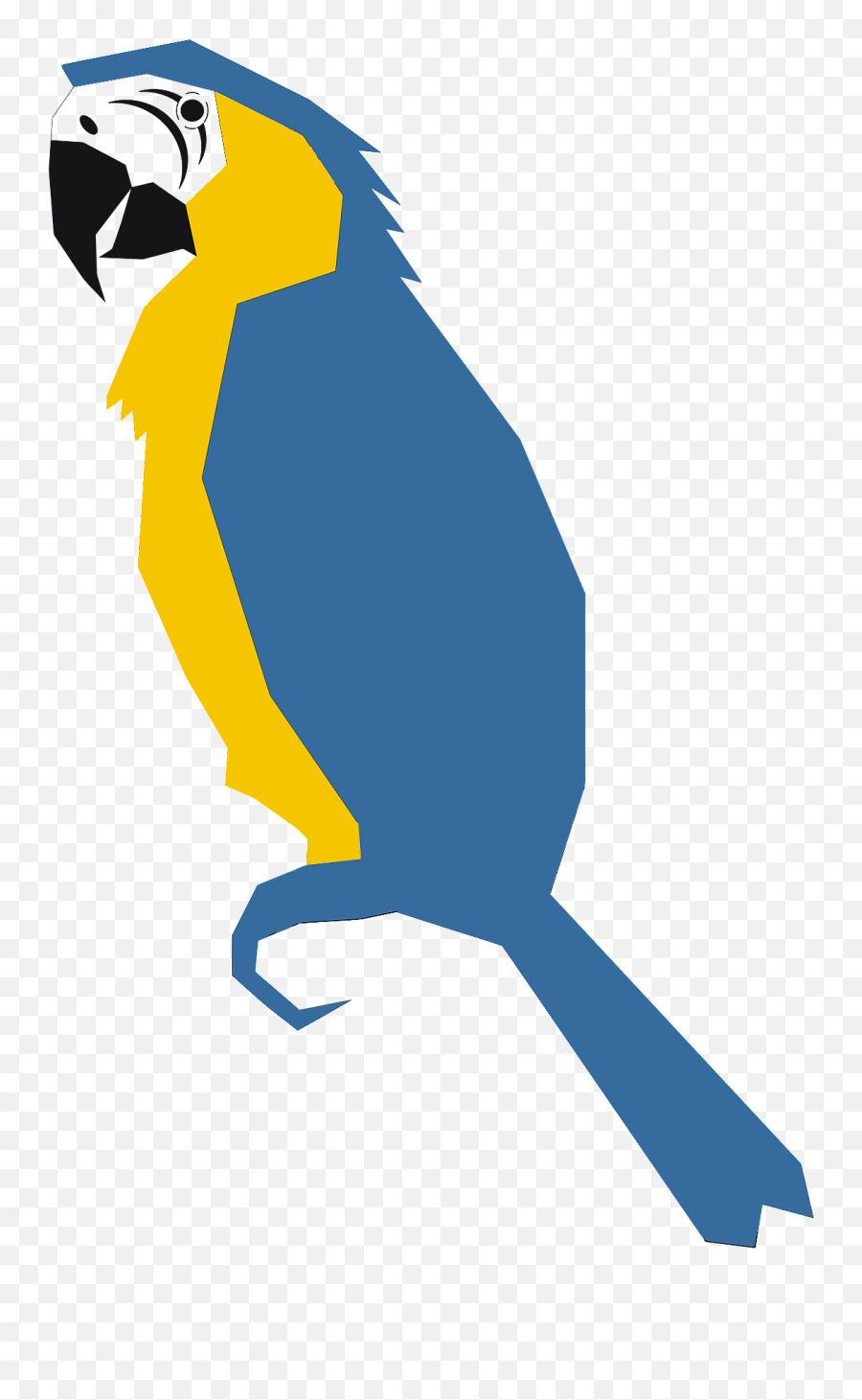 Blue And Yellow Parrot Clipart Free Download Transparent - Blue Parrot Clipart Emoji,Parrot Emoji