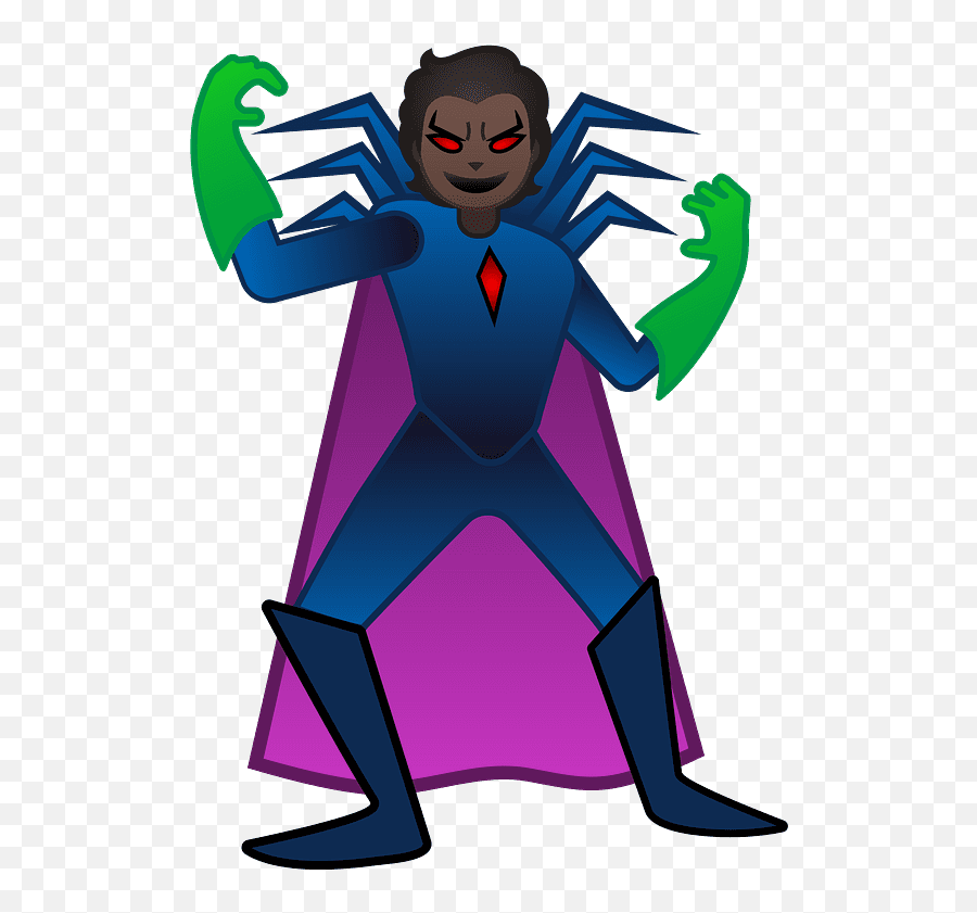 Supervillain Emoji Clipart - Woman Super Villain Clipart,Mermaid Emoji Android