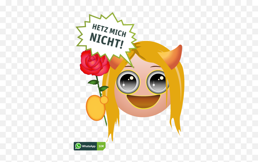 Tränen Lachendes Emoji Mit Blonder Mähne Und Breitem Lachen - Emoticon,Blonde Emoji