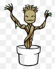 Top Character Nui Stickers For Android Ios - Groot Dancing Gif Png Emoji,Groot Emoji