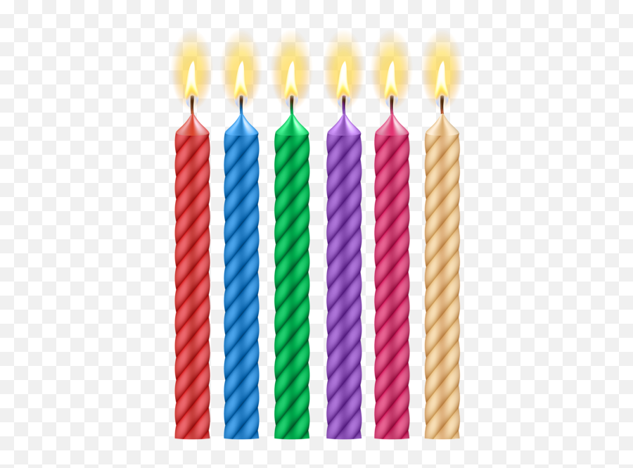 Birthday Candles Png Clip Art Image Candles Birthday - Birthday Png Format Candle Png Emoji,Emoji Candle