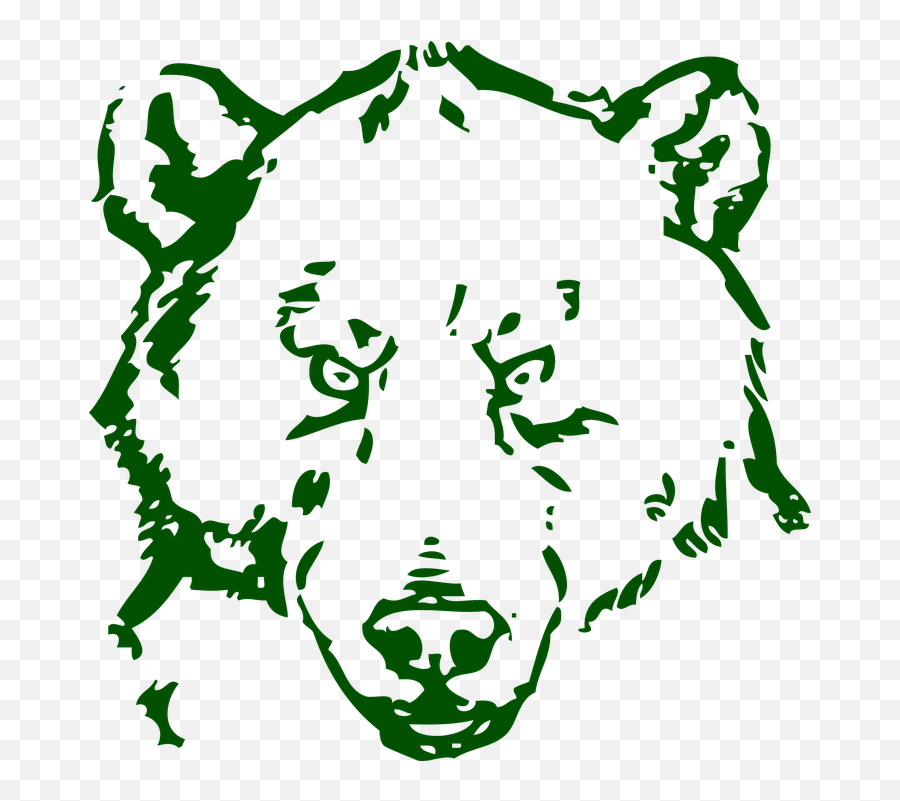 Free Bear Face Bear Images - Bear Head Black And White Clipart Emoji,Thinking Emoji Meme