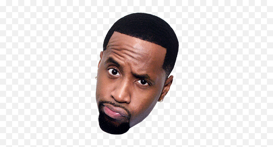 Safaree Stickers - Lace Wig Emoji,Dj Khaled Emoji