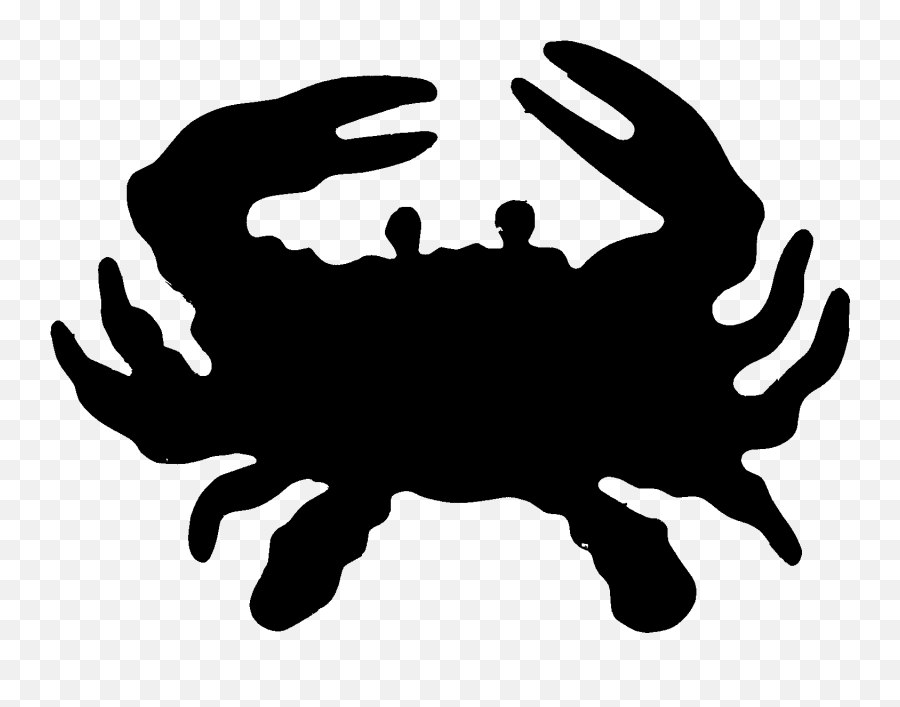 Free Crab Silhouette Clip Art Download - Black Crab Gif Emoji,Crab Emoticons