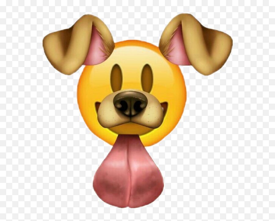 Dog Emoji Snapchat - Cartoon,Emoji Dog