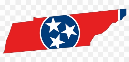 Tennessee Map Usa State Flag - Vector Emoji