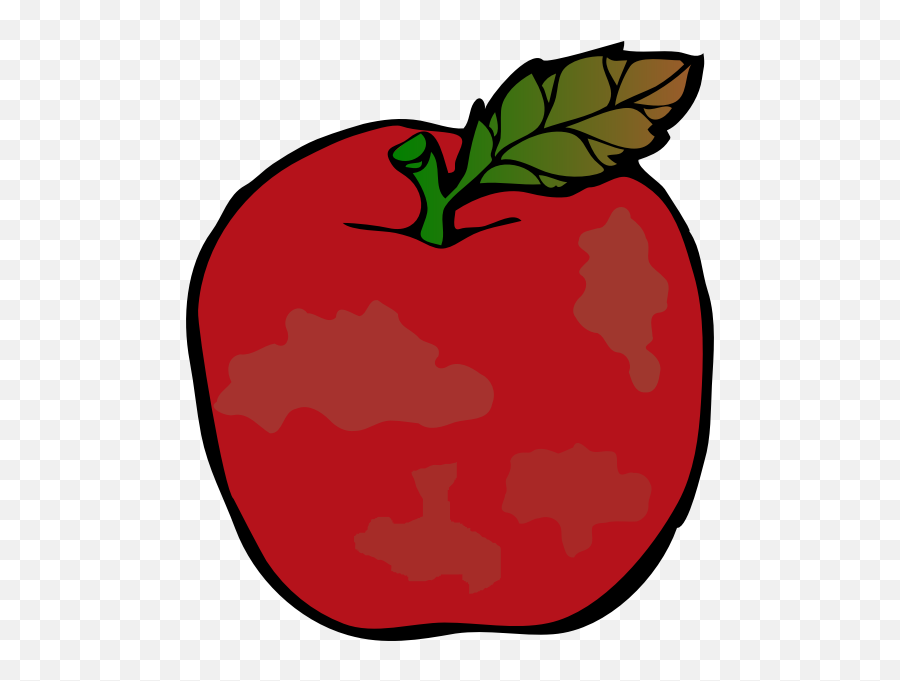 Rotten Red Apple - Rotten Apple Clip Art Emoji,Apple Old Emojis