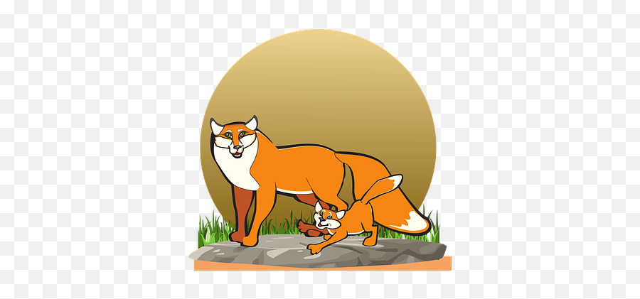 100 Free Fox U0026 Animal Vectors - Pixabay Cartoon Emoji,Fox Emoji