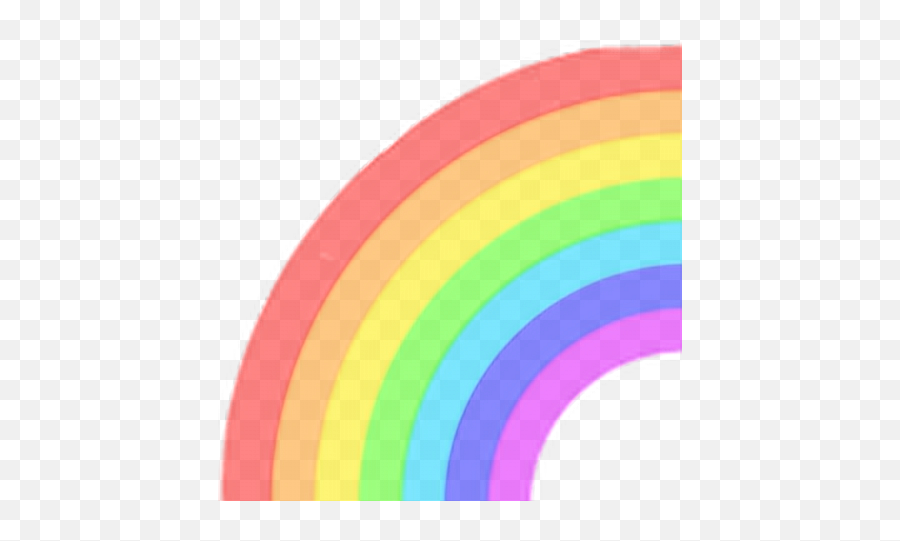 Arcoiris Emoji Unicornio - Sticker By Madai Lopez J Rainbow Emoji Iphone Transparent,Frisbee Emoji