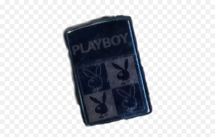 Goth Playboy Bunny Lighter Blue Primarycolors - Wallet Emoji,Playboy Bunnies Emoji