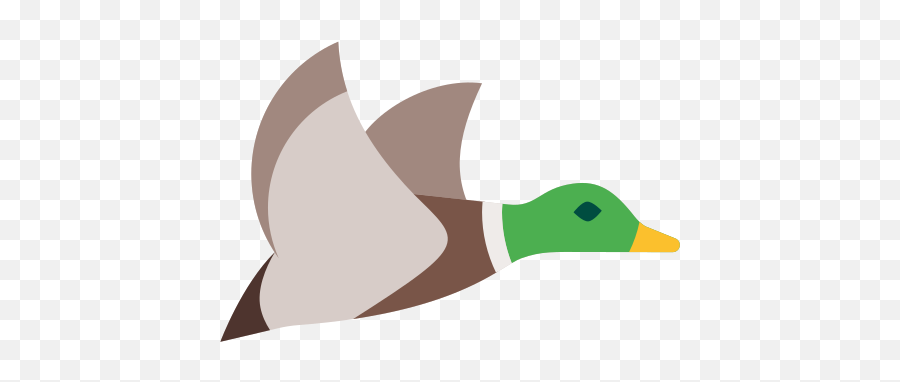 Flying Duck Icon - Mallard Emoji,Duck Emoji Iphone