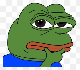 Nazi Transparent Pepe Picture - Sad The Frog Hd Emoji