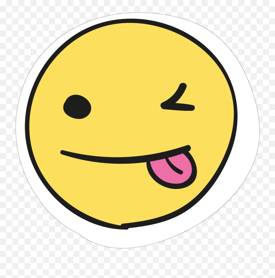 Smile Sticker Transparent Png - Smiley Emoji,Cute Emoji Things