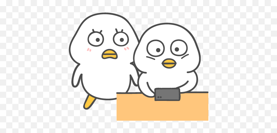 Funny Gif Emoji Emoticons Box - Penguin,Emoticons Chicken