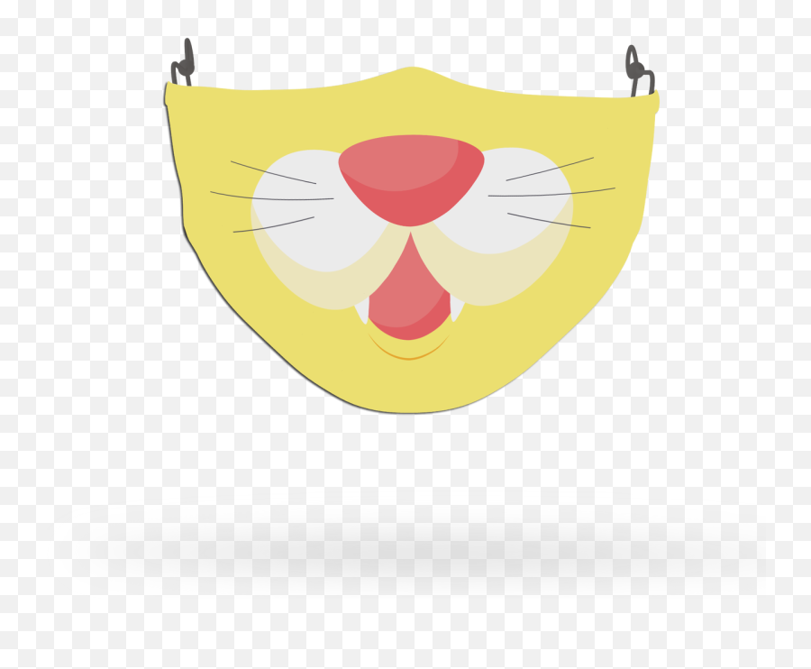 Kids Cat Face Covering Print - Happy Emoji,Monkey Covering Face Emoji