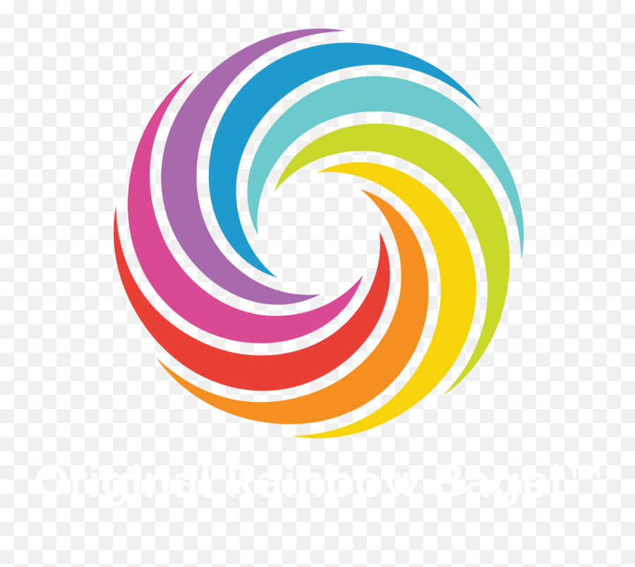 Banner Royalty Free Library Bagel Transparent Rainbow - Rainbow Bagel Clip Art Emoji,Apple Bagel Emoji