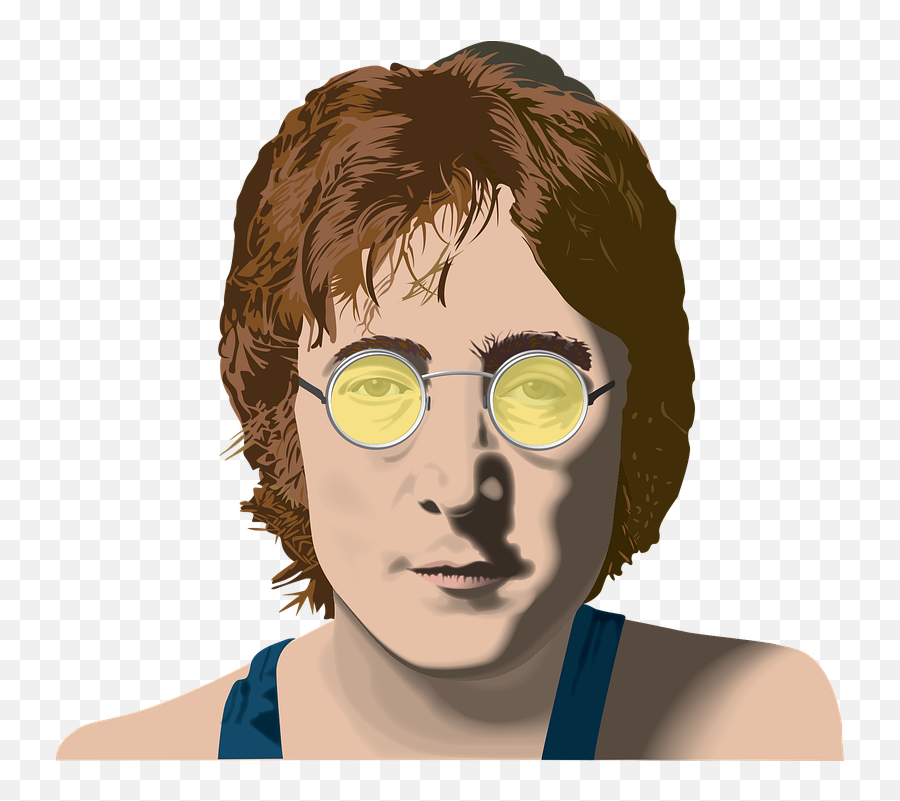 John Lennon Singer Famous - John Lennon Emoji,David Bowie Emoji
