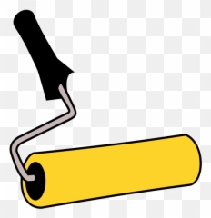 Paint Roller Vector Image - Clipart Emoji