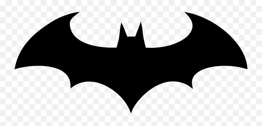 Free Clip Art - Batman Arkham Logo Png Emoji,Batman Emoji Iphone