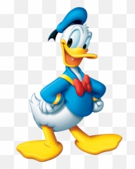 Duck From Mickey Mouse Clipart - Donald Images Hd Emoji