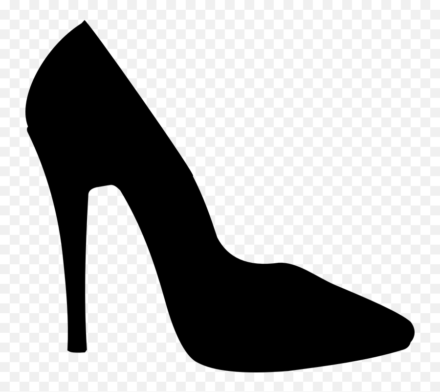 Shoe Stiletto High Heels - Heel Clip Art Emoji,Emoji Converse Shoes