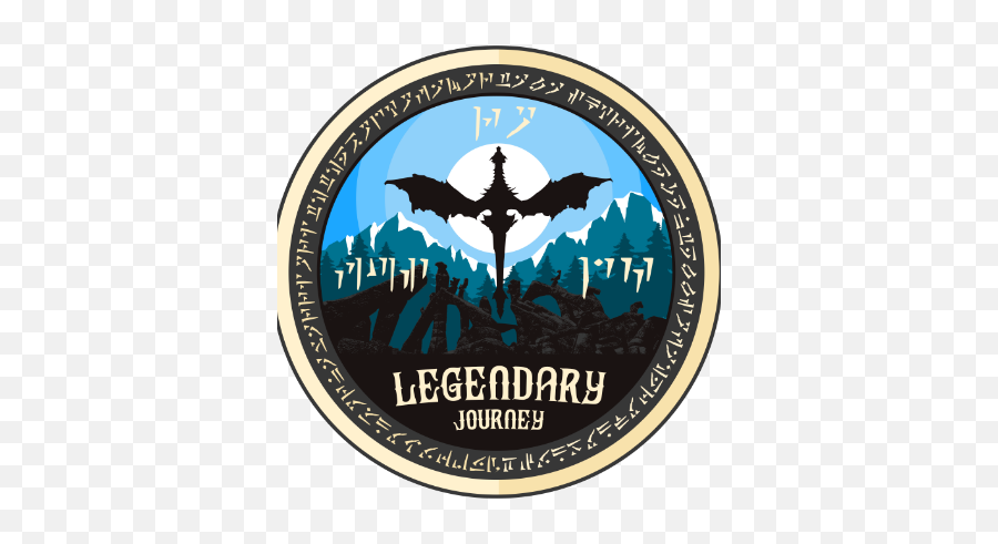 Legendary Journey T - Emblem Emoji,Skyrim Emoji