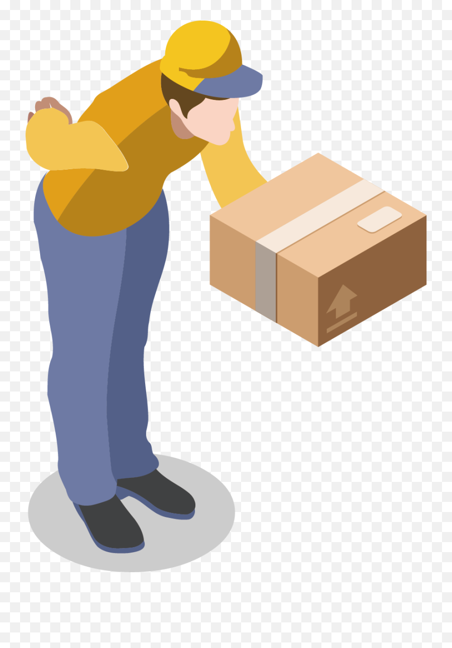 Parcel Delivery Png Transparent Png - Package Box Delivery Clipart Png Emoji,Cardboard Box Emoji