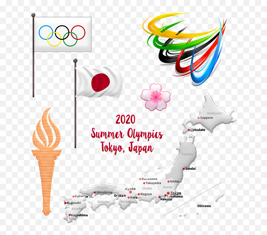 Tokyo Summer Olympics Silhouettes Emoji,Track And Field Emoji