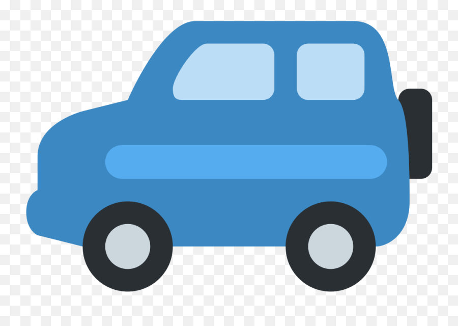 Twemoji 1f699 - Suv Emoji,Car Emoji