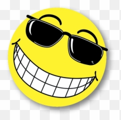 Smiley Face Windshield Decals - Happy Transparent Sticker Emoji