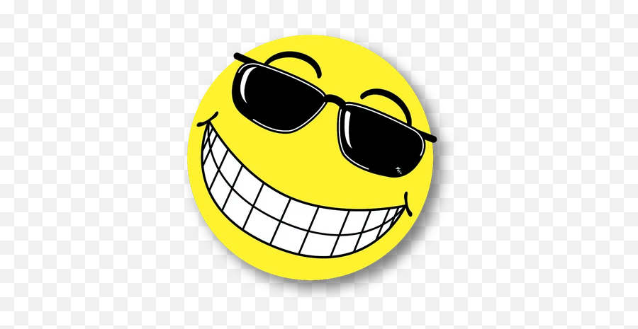 Smiley Face Windshield Decals - Happy Face Transparent Sticker Emoji,Sticker Emoticon