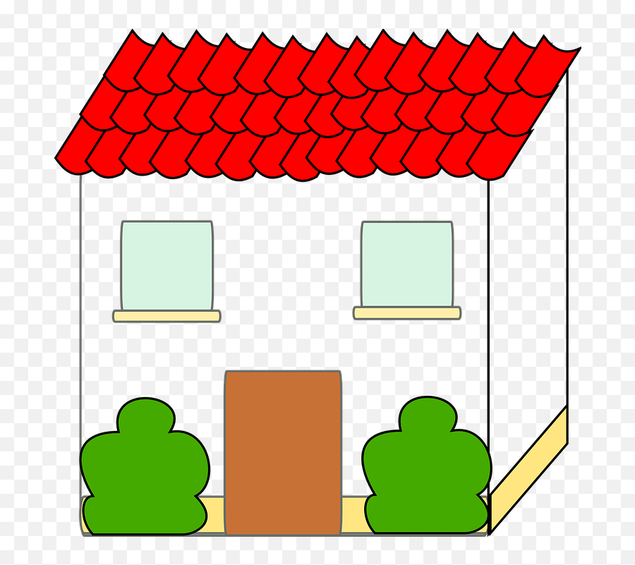 Free Dwelling House Illustrations - Red House Outline Clipart Emoji,Peeing Emoticon