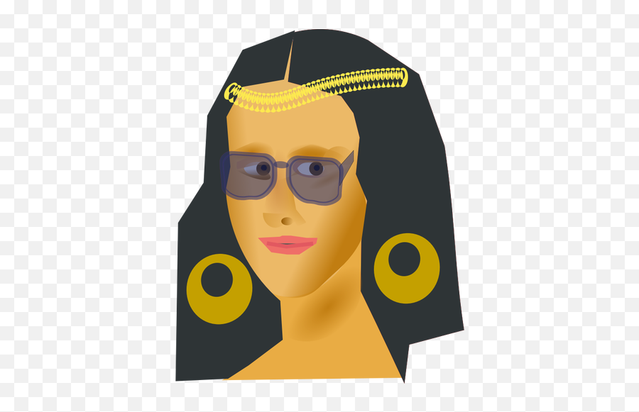 Vector Drawing Of Portrait Of Mona Lisa - Modern Day Mona Lisa Clipart Emoji,Mona Lisa Emoji