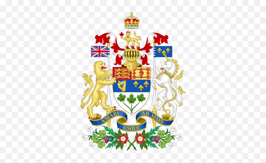 Coat Of Arms Of Canada - Canadian Royal Coat Of Arms Emoji,Vi Flag Emoji