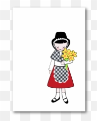 Welsh Lady Clipart - Cartoon Emoji,Welsh Dragon Emoji