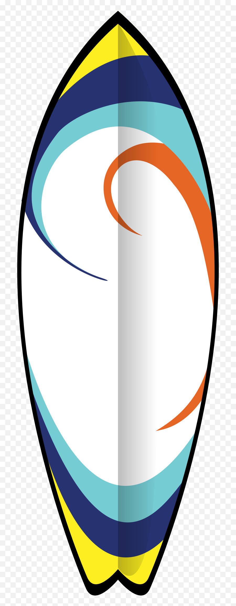 Surfer Board Clipart - Surf Board Clip Art Emoji,Surfer Hand Emoji