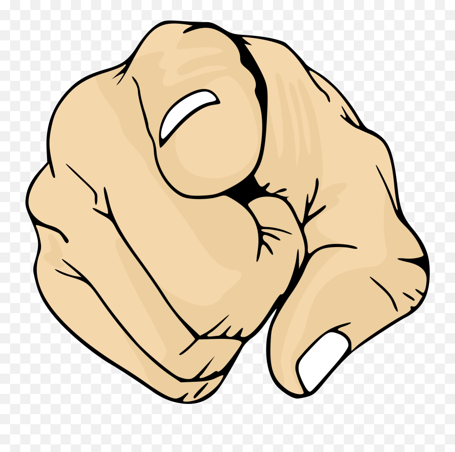 Finger Clipart Point Finger Point Transparent Free For - Finger Pointing At You Png Emoji,Pointed Finger Emoji