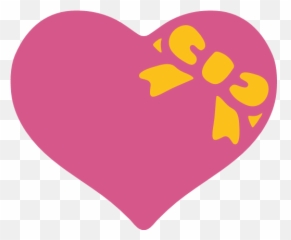 Orange Heart Emoji Png Image - Android Pink