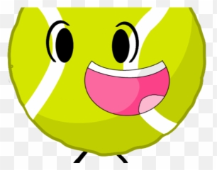 Tennis Ball Clipart - Bfdi Characters Emoji