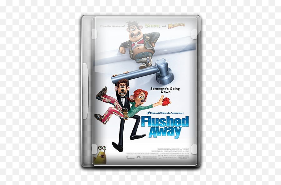 Flushed Away Icon English Movie Iconset Danzakuduro - Flushed Away Movie Poster Emoji,Flushed Emoji Transparent